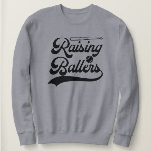 Gestresste Baseball-Saison-Mama Grafik-Sweatshirt Sweatshirt