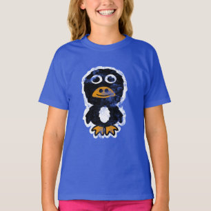 Gestresster Cartoon-Pinguin 1 T-Shirt