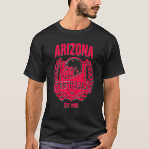 Gestresster Glitch-Look Cardinal Party Gameday Fan T-Shirt