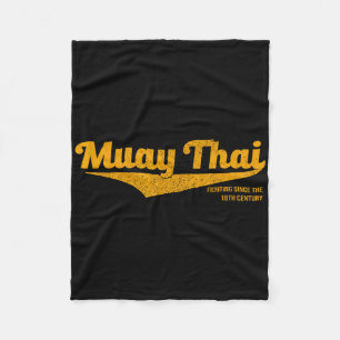 Gestresstes Muay Thai Kickboxen, Mma, Bjj, Thaila Fleecedecke