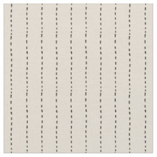 Gestrichelte Linien auf Beige Stoff