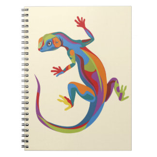 gestrichene Lizard Notizblock