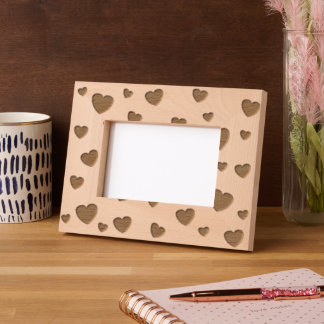 Gestricke Rahmen für Herz