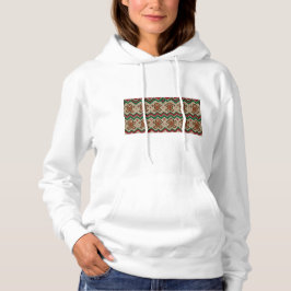 Gestrickter Weihnachtsmann-Weihnachtsmuster  Hoodie