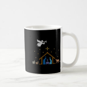 Gestrickter Weihnachtsmann Weihnachtspullover Chri Kaffeetasse
