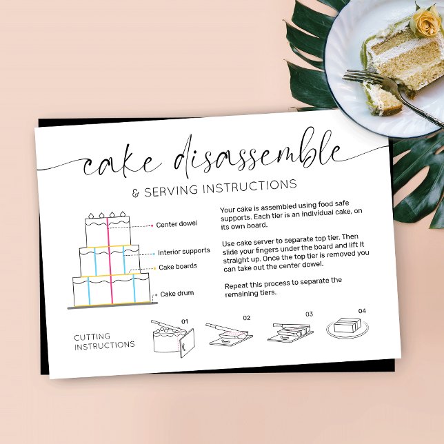 Gestufte Kuchen Serving Guide Elegantes Script Min Visitenkarte (Von Creator hochgeladen)