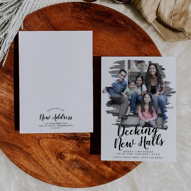 Gestürfte neue Hallen - Umzugsankündigung Feiertagskarte (Von Creator hochgeladen)