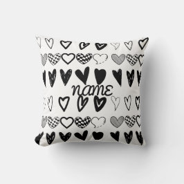 GESTÜTZTE HERZEN KISSEN