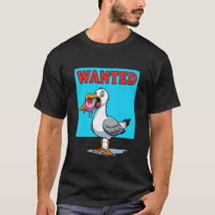 Gesuchte Möwe mit Eiscreme-Kegel T-Shirt