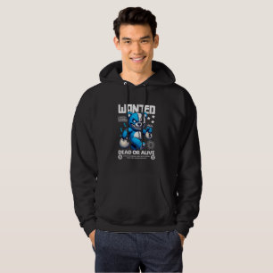 Gesuchter Teddybär-Bandit-Hoodie - Urban Streetwea Hoodie