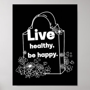 Gesund leben poster