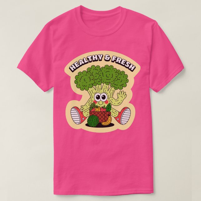 Gesund und frisch T-Shirt (Design vorne)