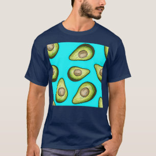 Gesunde Avocado Guacamole Rezept Lebensmittel T-Shirt