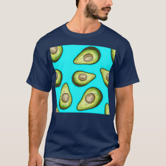 Gesunde Avocado Guacamole Rezept Lebensmittel T-Shirt