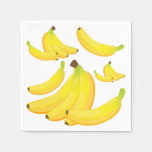 "Gesunde Bananen" - Neapel Serviette