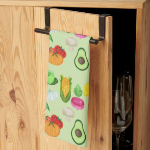 Gesunde Ernährung Geschirrtuch