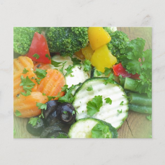 Gesunde Ernährung Hintergrund Flyer (Vorne)