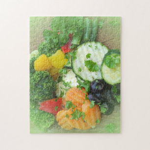 Gesunde Ernährung Hintergrund  Puzzle