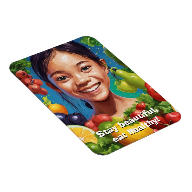 Gesunde Ernährung Magnet (Rechte Seite)