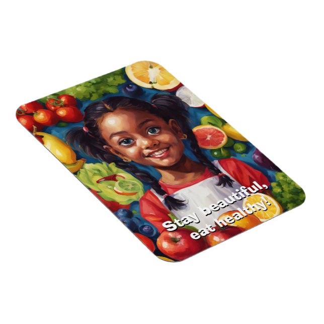 Gesunde Ernährung Magnet (Rechte Seite)