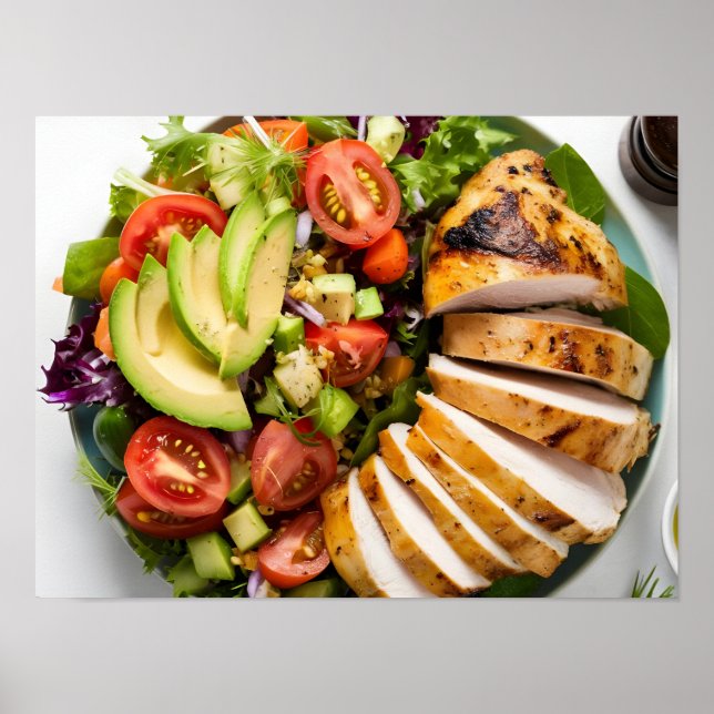 Gesunde Ernährung Poster (Vorne)