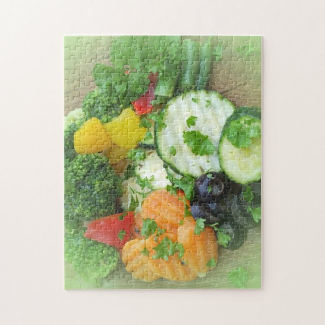Gesunde Ernährung Puzzle (Vertikal)