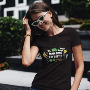 Gesunde Ernährung und Fitness T-Shirt