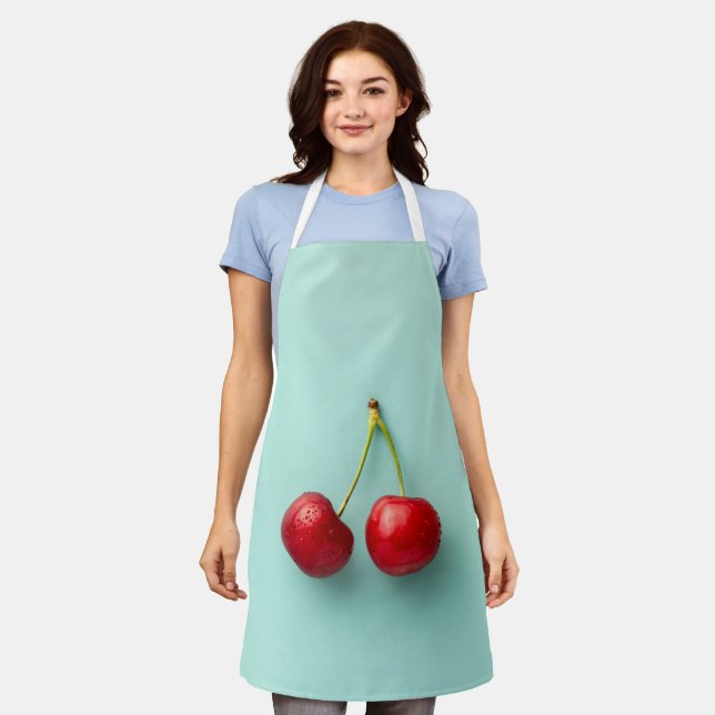 Gesunde Früchte Schürze (Getragen)