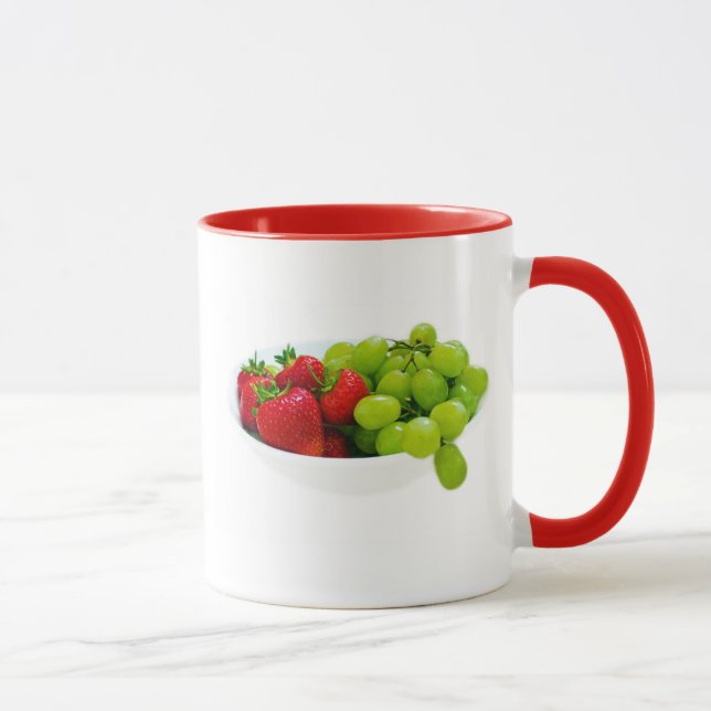 Gesunde Fruchtsalat Destiny Whimsical Tasse (Rechts)