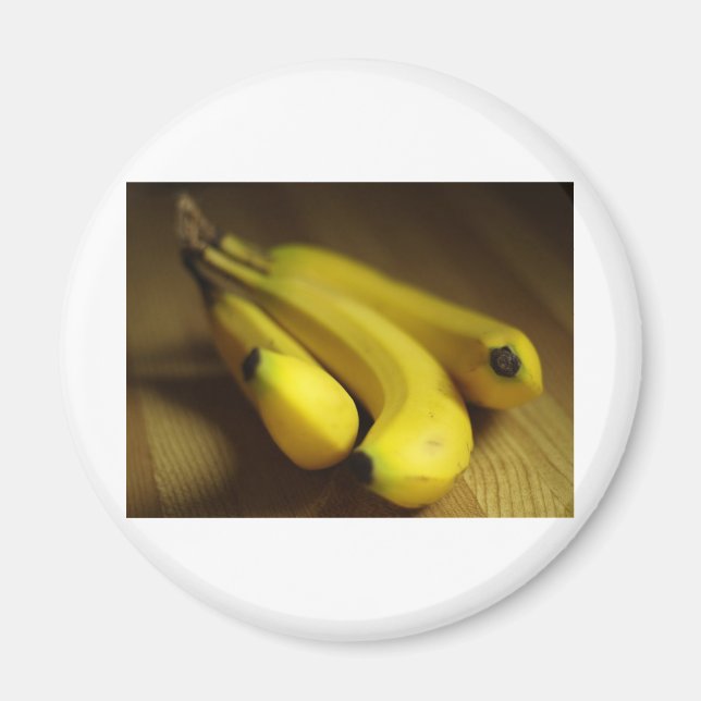 GESUNDE GELBE BANANEN MAGNET (Vorne)