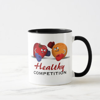 Gesunde Konkurrenz Boxing Fruit Tasse