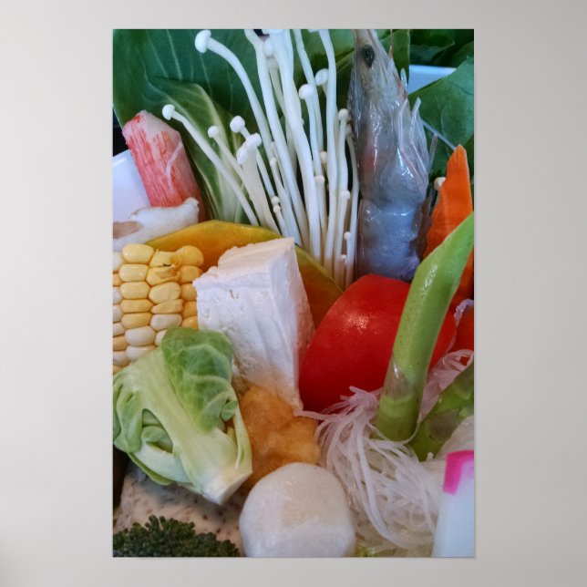 Gesunde Küche Poster (Vorne)