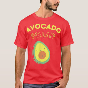 Gesunde lächelnde AvocadoAvocado Squad T-Shirt