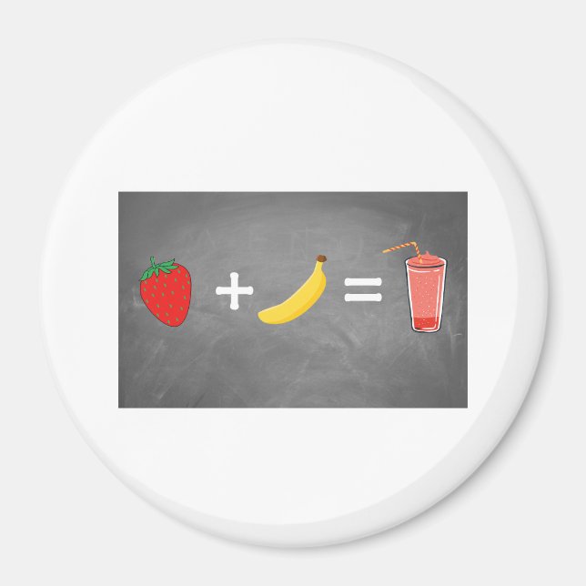 Gesunde Lebensweise Magnet (Vorne)