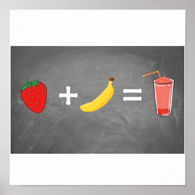 Gesunde Lebensweise Poster (Vorne)