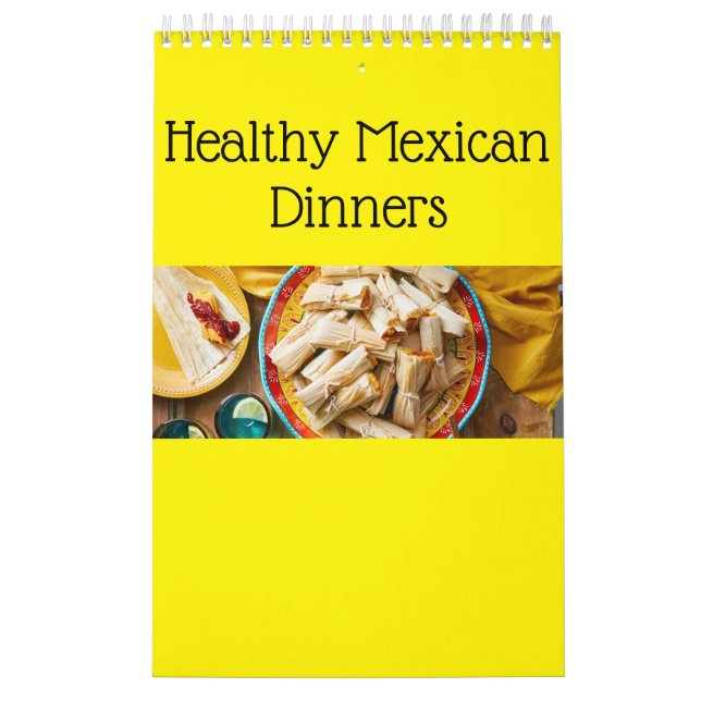 Gesunde mexikanische Mahlzeit Kalender (Titelbild)
