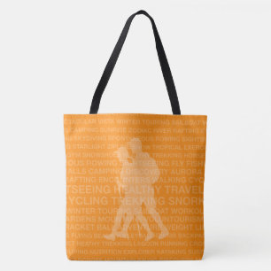 Gesunde Trekking Mandarine Beach Bag