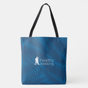 Gesunde Trekking Tropical Palms Royal Beach Bag