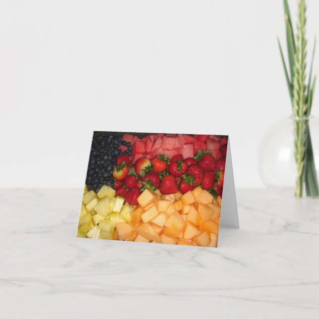 Gesunde Tritt-Anmerkungs-Karte Karte (Vorderseite)