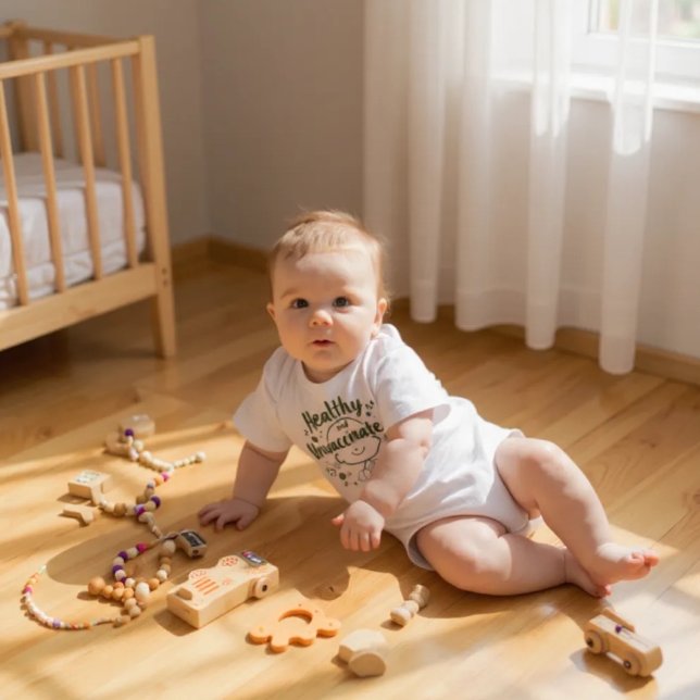 Gesunde und ungeimpfte Kinder Baby Strampler (Von Creator hochgeladen)