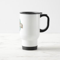 Gesunde Voyager-Logo-Reise-Tasse