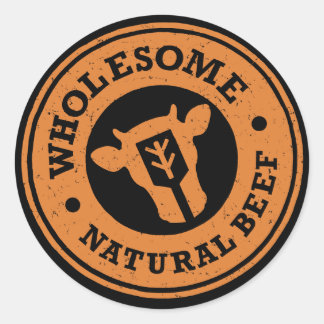 Gesunder Aufkleber Bl&O