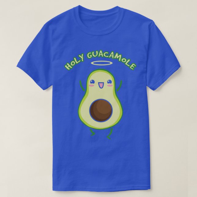 Gesunder, heiliger Guacamole Avocado Veganer Markt T-Shirt (Design vorne)