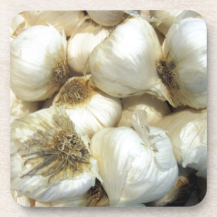 Gesunder Knoblauch Untersetzer