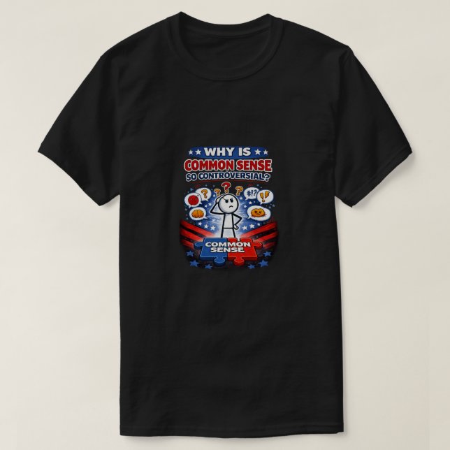 Gesunder Menschenverstand (8b) T-Shirt (Design vorne)