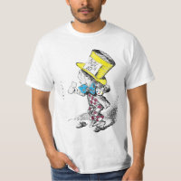 Gesunder wütender Hutmacher-Tee-Party-T - Shirt