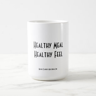 Gesundes Essen Tasse