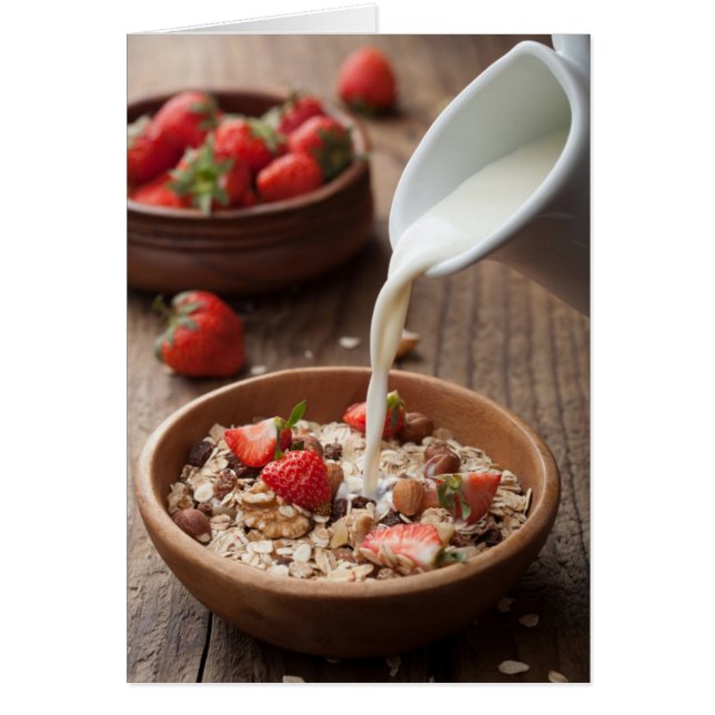 Gesundes Frühstück (Vorne)