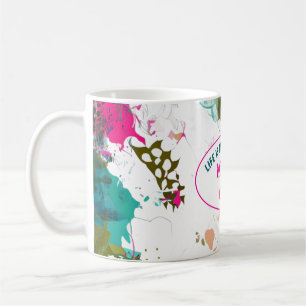 Gesundes Leben macht Kunst Kaffeetasse