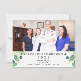 Gesundes neues Jahr Postkarte